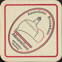 Beer coaster amsterdams-brouwhuis-maximiliaan-4
