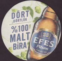 Beer coaster anadolu-efes-109-oboje