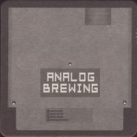 Beer coaster analog-1