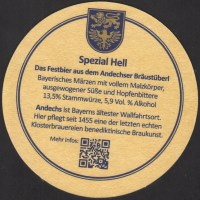 Beer coaster andechs-27-zadek-small