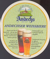 Beer coaster andechs-3-zadek