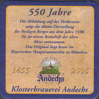 Beer coaster andechs-4-zadek