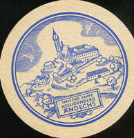 Beer coaster andechs-6-zadek