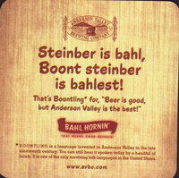 Beer coaster anderson-valley-3-zadek