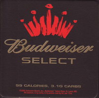 Beer coaster anheuser-busch-113-oboje