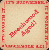 Beer coaster anheuser-busch-117-zadek