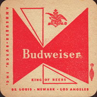 Beer coaster anheuser-busch-119-zadek
