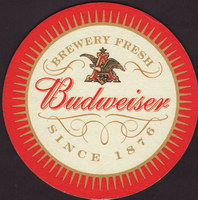 Beer coaster anheuser-busch-121-zadek