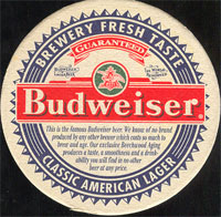 Pivní tácek anheuser-busch-14