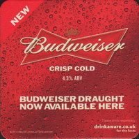 Beer coaster anheuser-busch-141-small