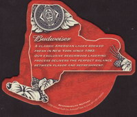 Beer coaster anheuser-busch-143-zadek