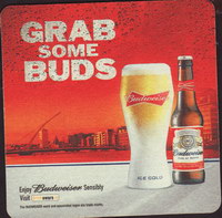 Beer coaster anheuser-busch-197-zadek