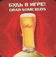 Beer coaster anheuser-busch-205-zadek