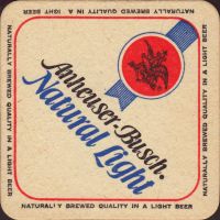 Beer coaster anheuser-busch-248-zadek