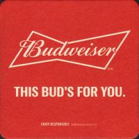 Beer coaster anheuser-busch-263