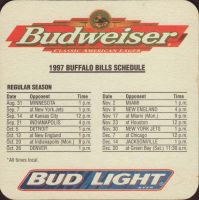 Beer coaster anheuser-busch-265-zadek