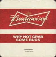 Beer coaster anheuser-busch-267-zadek