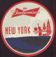 Beer coaster anheuser-busch-280-zadek