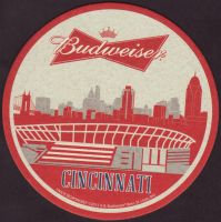 Beer coaster anheuser-busch-283-zadek