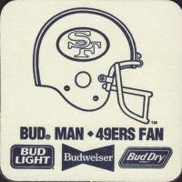 Beer coaster anheuser-busch-293