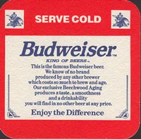 Beer coaster anheuser-busch-3-zadek