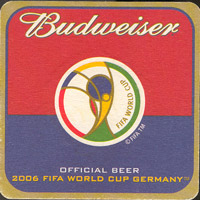 Beer coaster anheuser-busch-30-oboje