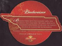 Beer coaster anheuser-busch-304-zadek