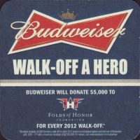 Beer coaster anheuser-busch-311