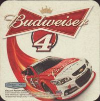 Beer coaster anheuser-busch-316-oboje