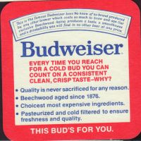 Beer coaster anheuser-busch-317