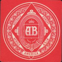 Beer coaster anheuser-busch-341-zadek