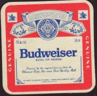 Beer coaster anheuser-busch-342-oboje