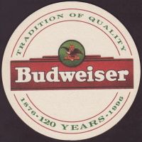 Beer coaster anheuser-busch-366-oboje