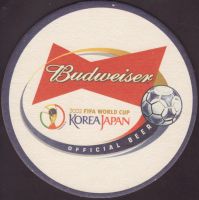 Beer coaster anheuser-busch-383-oboje