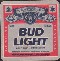 Beer coaster anheuser-busch-395-zadek