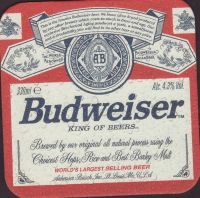 Beer coaster anheuser-busch-407-small