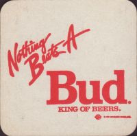 Beer coaster anheuser-busch-416-zadek