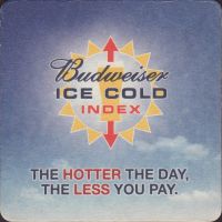 Beer coaster anheuser-busch-422