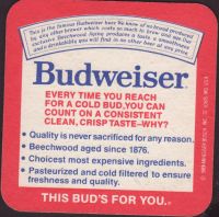 Beer coaster anheuser-busch-425