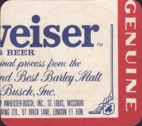 Beer coaster anheuser-busch-429