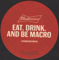 Beer coaster anheuser-busch-436