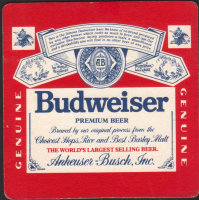 Beer coaster anheuser-busch-437