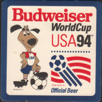 Beer coaster anheuser-busch-437-zadek