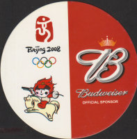 Beer coaster anheuser-busch-452