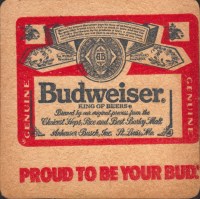 Pivní tácek anheuser-busch-475-oboje