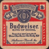 Beer coaster anheuser-busch-476