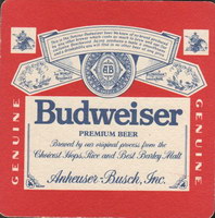 Pivní tácek anheuser-busch-55-oboje