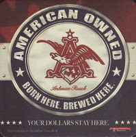 Beer coaster anheuser-busch-80