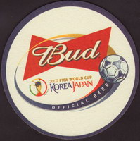 Beer coaster anheuser-busch-82-oboje