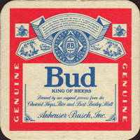 Pivní tácek anheuser-busch-88-oboje